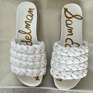 Sam Edelman basket weave slide